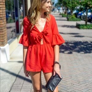 Red Romper